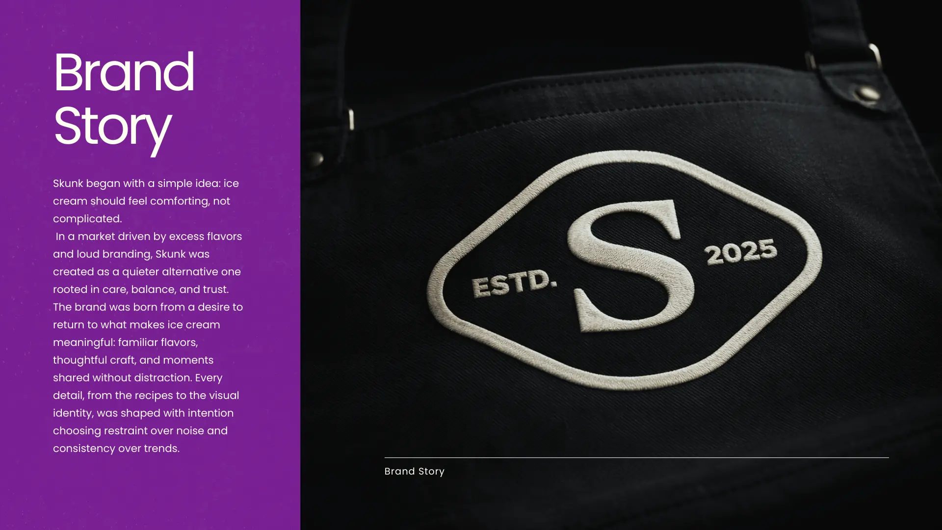 Skunk Creamery — Logo system