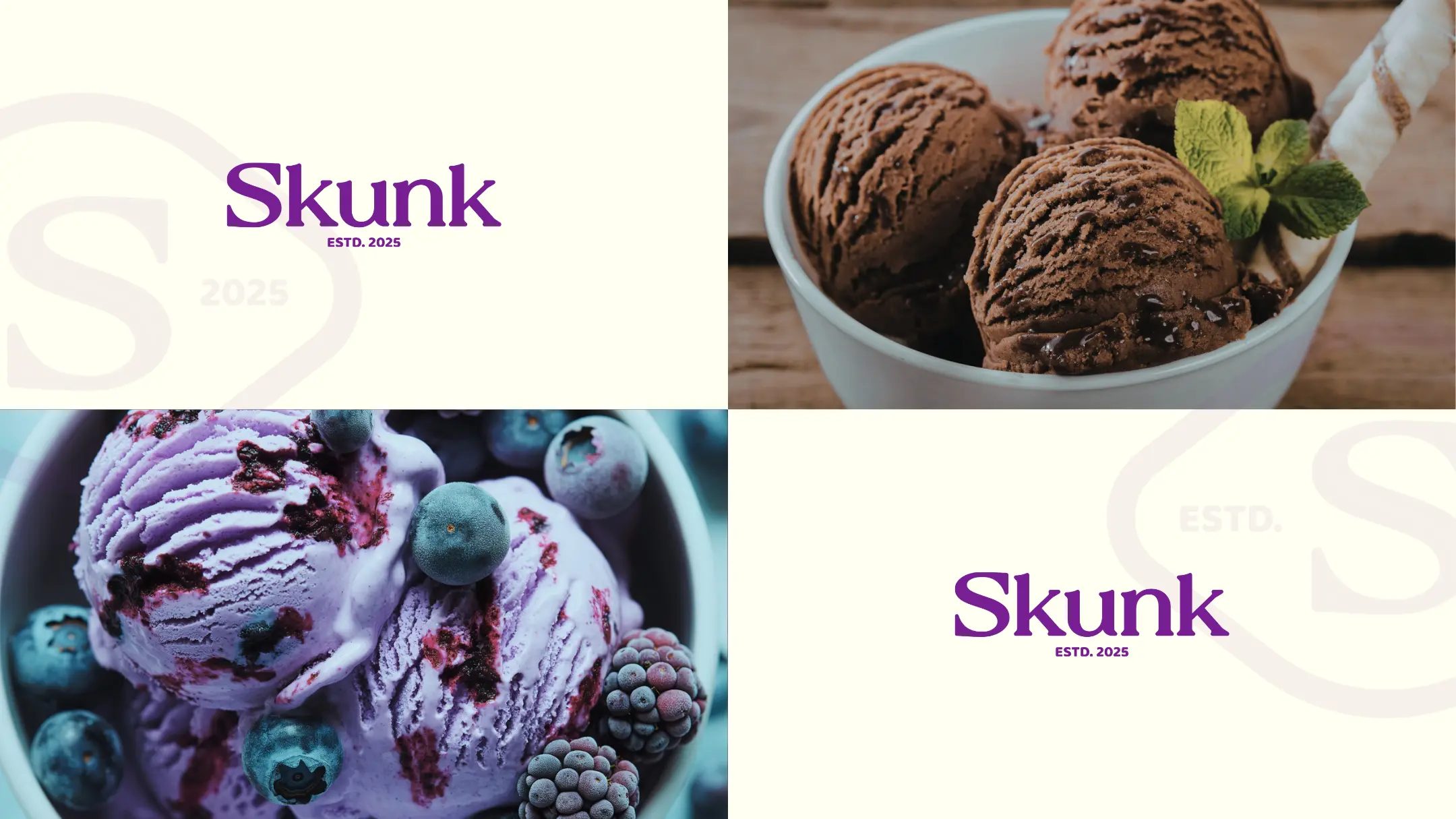 Skunk Creamery — Packaging