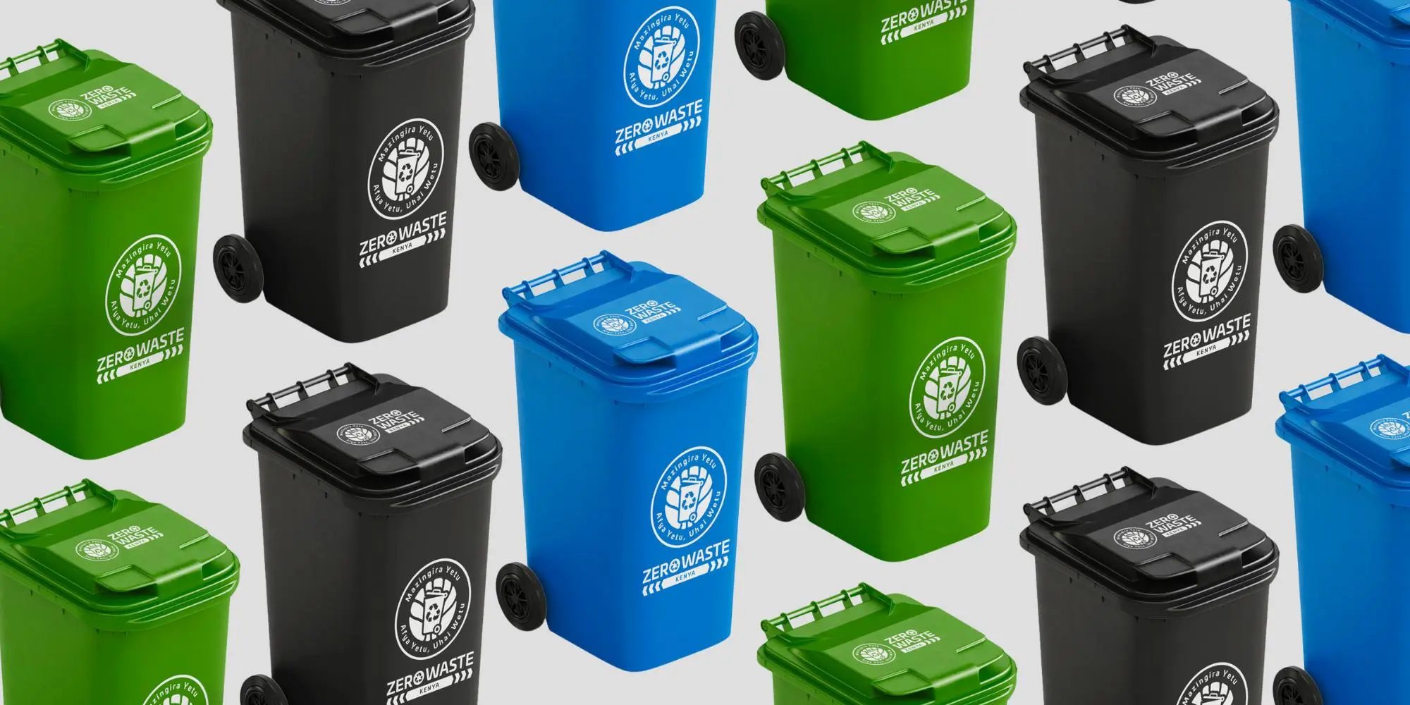 Zero Waste Kenya — Branded waste bins